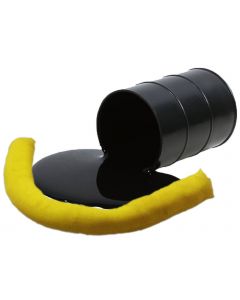 SpillClean Safe Natural All Purpose Universal Liquid Spill Absorbent Boom Socks (1.2 m)